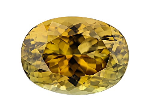 Golden Zoisite 14x10mm Oval 7.80ct