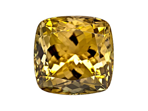 Golden Zoisite Untreated 12.5mm Square Cushion 11.65ct