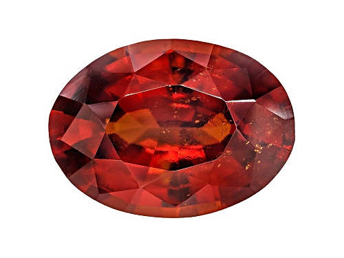 Sri Lankan brownish red Hessonite garnet min 5.75ct 14x10mm oval