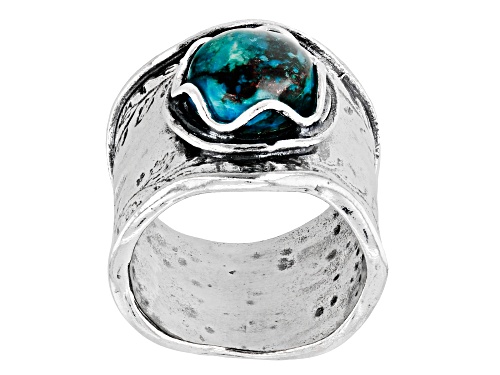 Photo of Chrysocolla Sterling Silver Ring - Size 8