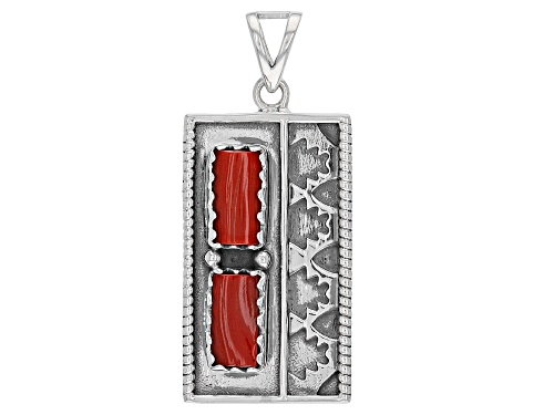 Photo of Artisan Collection of India™ Bamboo Coral Sterling Silver Pendant