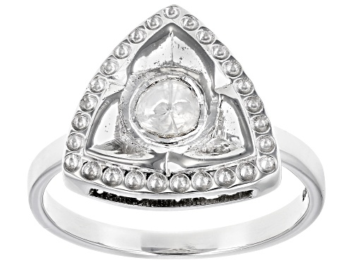 Artisan Collection of India™ Polki Diamond Sterling Silver Ring - Size 8