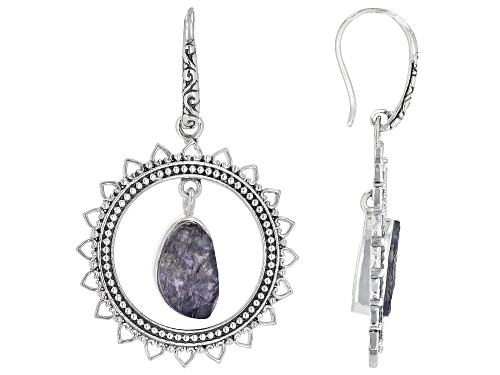 Photo of Artisan Collection of India™ Rough Iolite Sterling Silver Earrings