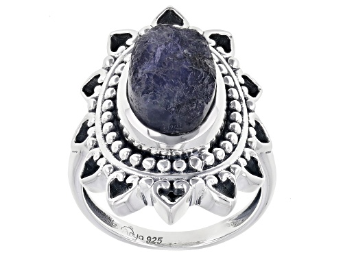 Photo of Artisan Collection of India™  Rough Iolite Sterling Silver Ring - Size 8