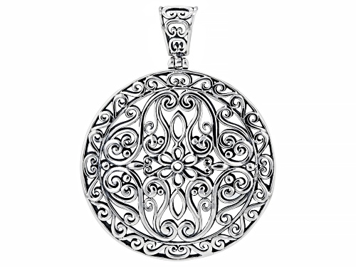 Photo of Artisan Collection of India™ Round Sterling Silver Pendant
