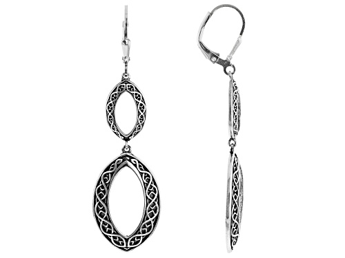 Artisan Collection of Ireland™ Sterling Silver Celtic Dangle Earrings