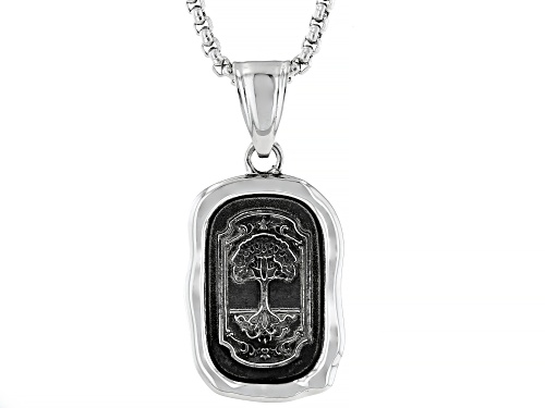 Artisan Collection of Ireland™ Tree Of Life Stainless Steel Pendant With Chain