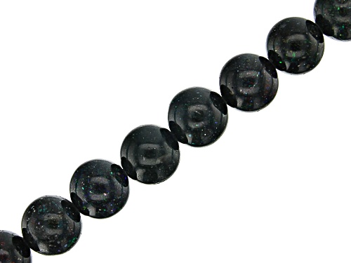 Black Honduran Opal appx 8mm Round bead strand appx 15-16