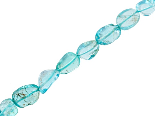 Photo of Paraiba Color Apatite Bead Strand Appx 15-16" in length
