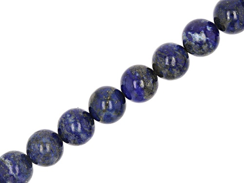 Lapis Lazuli Round appx 10-10.5mm Bead Strand appx 15-16