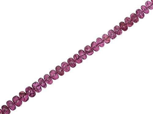 Malawi Magenta Garnet 4-5.5mm Round Bead Strand Approximately 16" in Length
