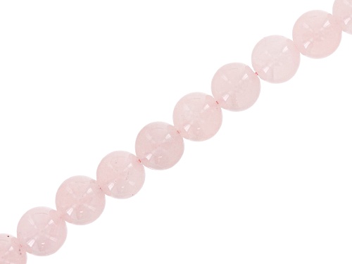 Rose Quartz 8mm round bead strand appx 15-16"