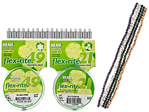 Photo of Kumihimo Flexrite, Beads And Findings Supply Kit