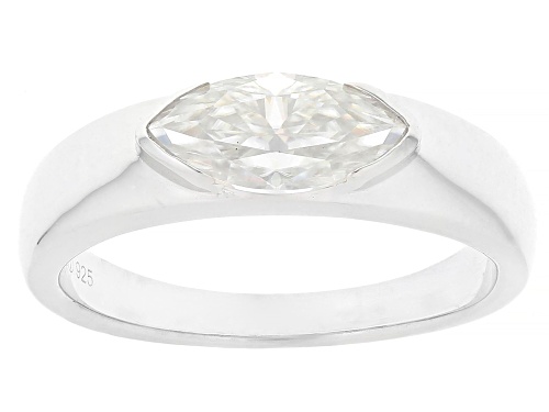 MOISSANITE FIRE® 1.00CT DEW MARQUISE PLATINEVE® RING - Size 6