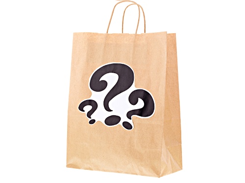 Mystery Bag of Silver Tone Unfinished Chain in Assorted Styles and Sizes Total of 10 Meters