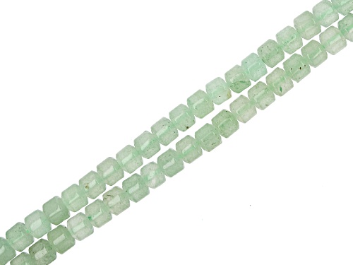 Green Aventurine 6mm Rondelle Bead Strand Approximately 14-15" in Length Set of 2