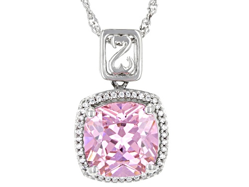 Photo of Open Hearts by Jane Seymour® Bella Luce® Rhodium Over Sterling Silver Pendant With Chain