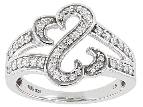 Photo of Open Hearts by Jane Seymour® Bella Luce®   Rhodium Over Sterling Silver Open Design Ring 0.75ctw - Size 6
