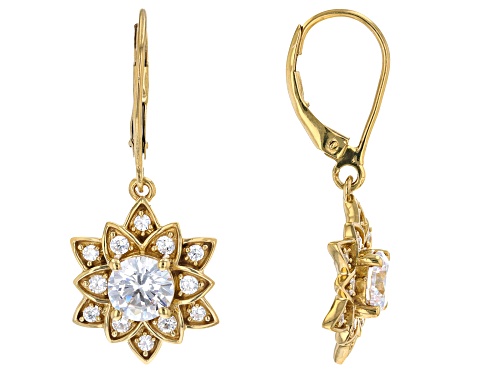 Joy & Serenity™ By Jane Seymour Bella Luce® 14k Yellow Gold Over Sterling Silver Earrings 3.65ctw