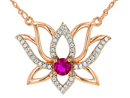 Photo of Joy & Serenity™ By Jane Seymour Bella Luce® 14k Rose Gold Over Sterling Silver Necklace 1.10ctw - Size 18