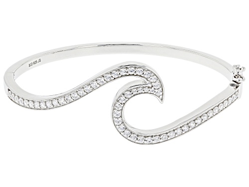 Photo of Joy and Serenity by Jane Seymour™ Bella Luce® Diamond Simulant Rhodium Over Silver Bracelet 2.60ctw - Size 8