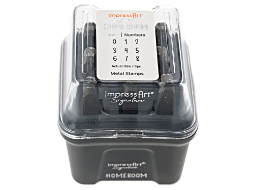 Impress Art ® Homeroom Numbers Signature Stamp Set
