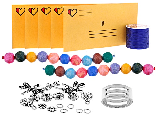 JTV Kids Stretchy Paper Bead Charm Kit