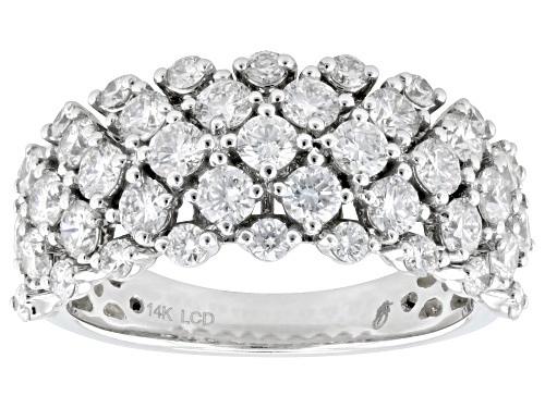 Prazana® Lab-Grown Diamonds 2.00ctw White Diamond 14k White Gold Band Ring, F-G SI - Size 5