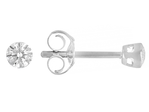 Prazana® Lab-Grown Diamonds 0.25ctw Floating Diamond 10K White Gold Stud Earrings, G VS2