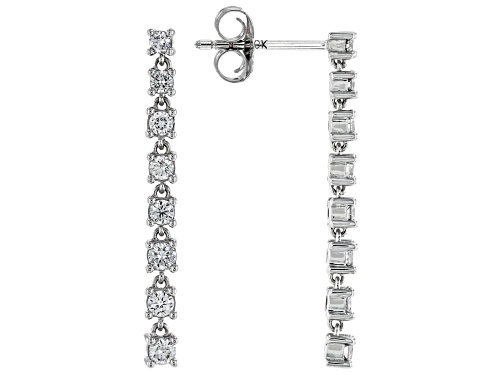 Prazana® Lab-Grown Diamonds 0.50ctw White Diamond 10k White Gold Earrings, G VS