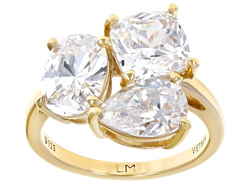 Lisa Mason For Bella Luce® 11.05ctw Diamond Simulant Eterno™ Yellow Perfect Cut Ring(6.69ctw DEW) - Size 8