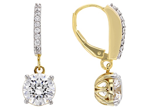 Bella Luce Luxe ™ with White Cubic Zirconia 7.36CTW Eterno ™ Yellow Earrings