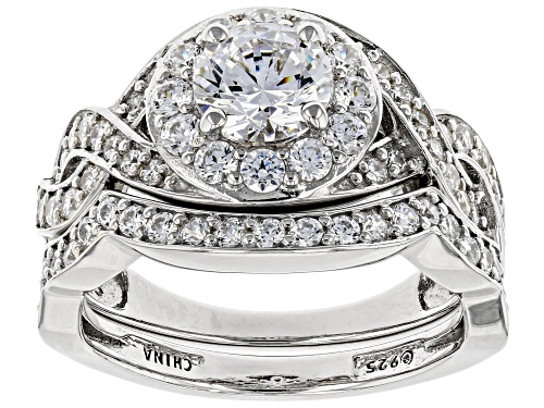 Photo of Bella Luce Luxe™ 3.58ctw Cubic Zirconia Platinum Over Silver Ring With Band - Size 11