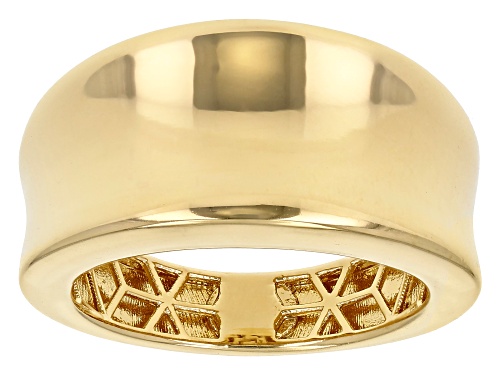 Photo of Moda Al Massimo™ 18K Yellow Gold Over Bronze Dome Band Ring - Size 11