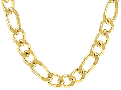 Photo of Moda Al Massimo™ 18K Yellow Gold Over Bronze Figaro Chain - Size 20