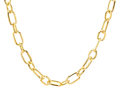 Moda Al Massimo™ 18k Yellow Gold Over Bronze Necklace - Size 20