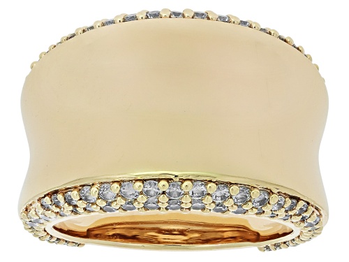Moda Al Massimo® 18k Yellow Gold Over Bronze Bella Luce® Graduated Band Ring - Size 12