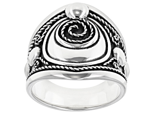 Photo of Artisan Collection Of Morocco™ Oxidized Sterling Silver Spiral Ring - Size 8