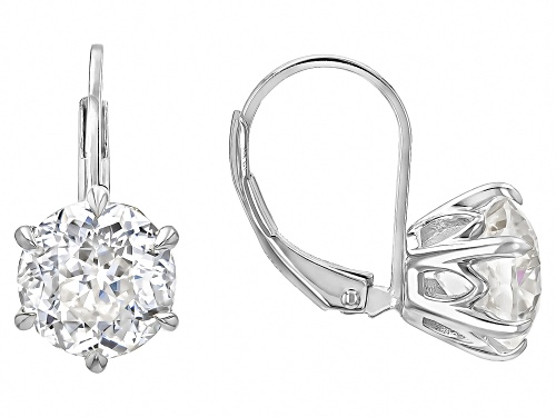 MOISSANITE FIRE® 4.80CTW DEW   PLATINEVE® EARRINGS