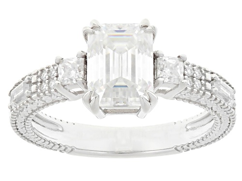 MOISSANITE FIRE® 2.21CTW DEW PLATINEVE® RING - Size 5