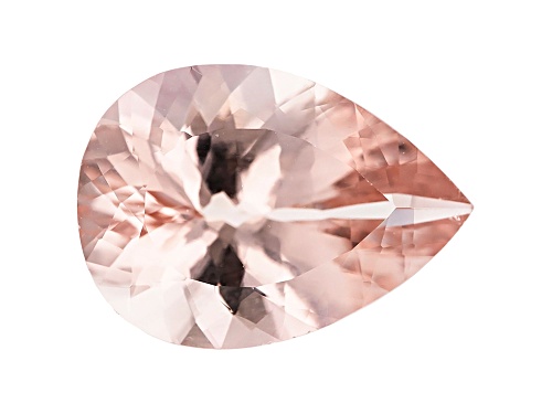 Morganite 15x11mm Pear Shape 5.57ct