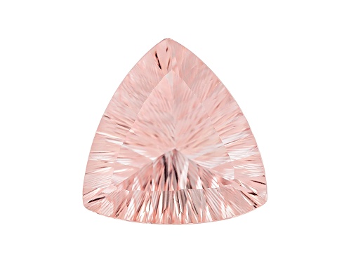 Cor-de-Rosa Morganite™ 15.73ct 20mm trillion Quantum Cut®