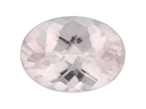 Cor-De-Rosa Morganite™ min 7.00ct 15x11mm Oval Checkerboard Cut
