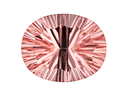 Cor-de-Rosa Morganite™ 21.26ct 21x17mm oval Quantum Cut®.