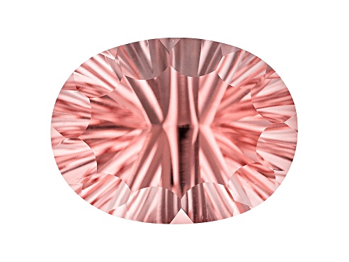 Morganite 23x17.5mm Oval Quantum Cut 25.85ct