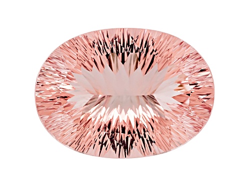Mozambique Cor-De-Rosa™ Morganite 47.87ct 30.30x21.94mm oval Quantum Cut®
