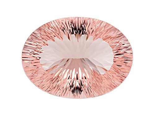 Morganite 30.01x22.31mm Oval Quantum Cut 49.28ct