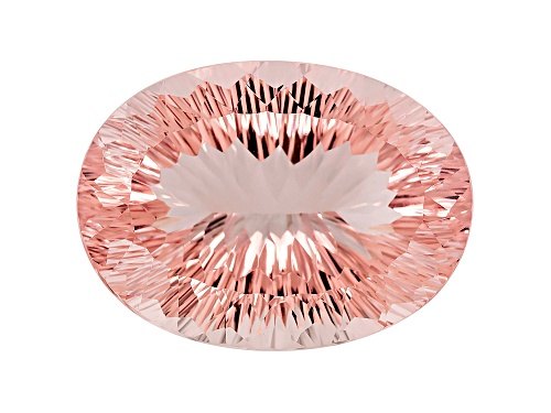 Morganite 30.17x22.25mm Oval Quantum Cut 57.85ct