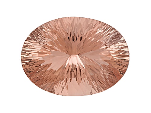 Morganite 29.84x21.89mm Oval Quantum Cut 44.79ct