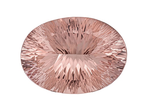 Morganite 30.16x21.87mm Oval Quantum Cut 46.22ct